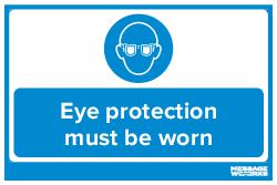 EYE PROTECTION MUST BE WORN (83668)