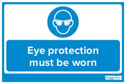 EYE PROTECTION MUST BE WORN (83668)