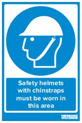 SAFETY HELMETS WITH CHINSTRAPS (83498)
