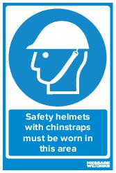 SAFETY HELMETS WITH CHINSTRAPS (83498)