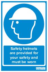SAFETY HELMETS PROVIDED (83740)
