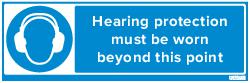 HEARING PROTECTION MUST BE WORN (83552)