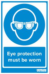 EYE PROTECTION MUST BE WORN (83673)