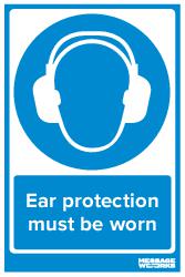 EAR PROTECTION MUST BE WORN (83725)