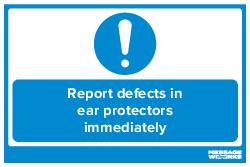 DEFECTIVE EAR PROTECTORS (83697)