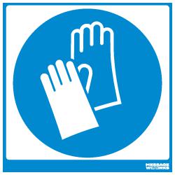 WEAR PROTECTIVE GLOVES (83967)