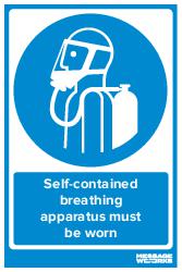 BREATHING APPARATUS MUST BE WORN (83532)