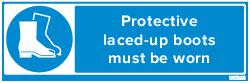 PROTECTIVE BOOTS MUST BE WORN (83480)